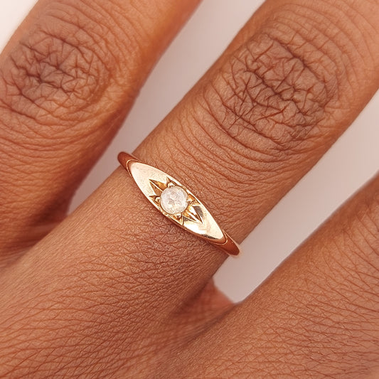 Diamond Signet Ring