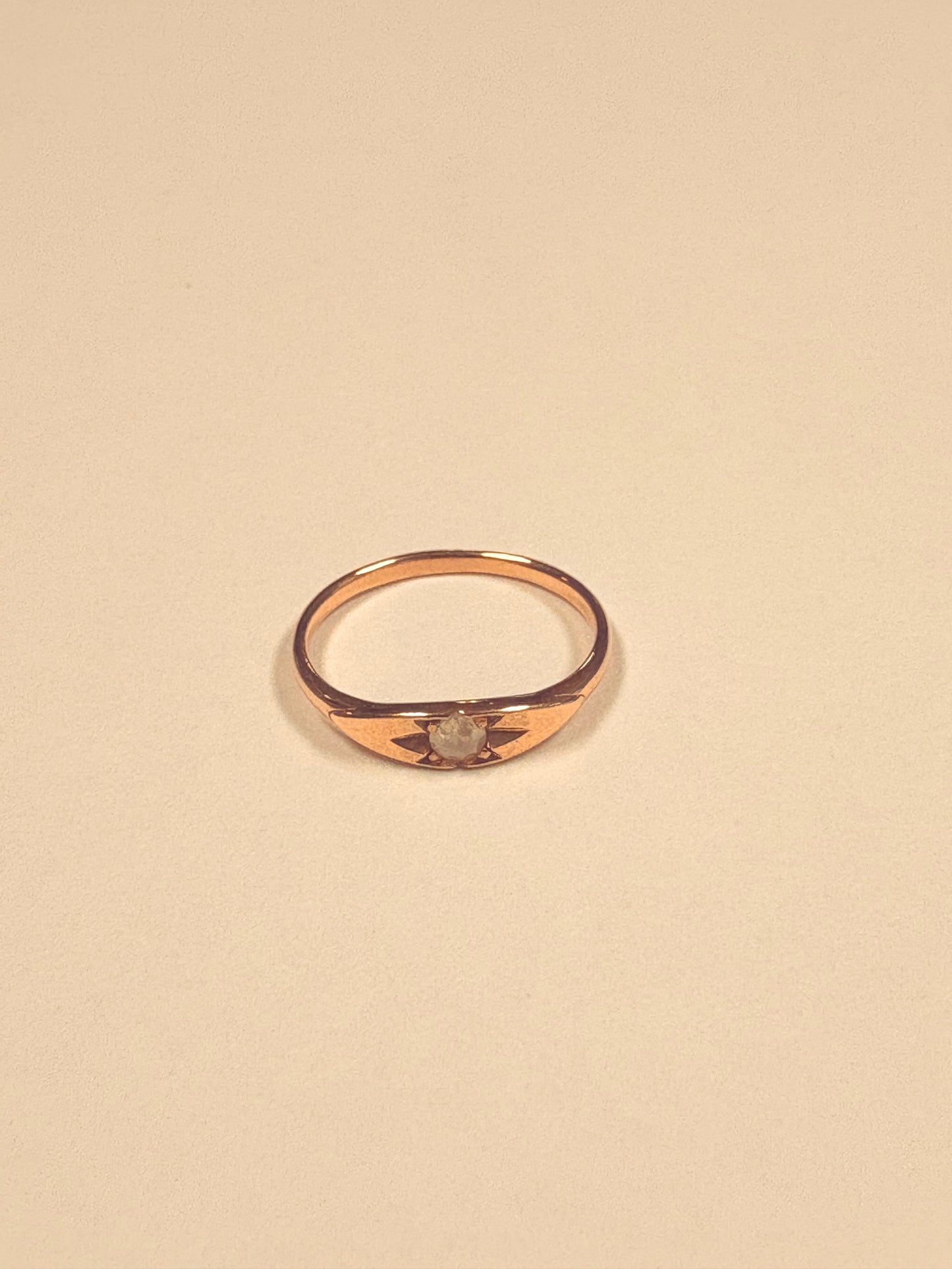 Diamond Signet Ring