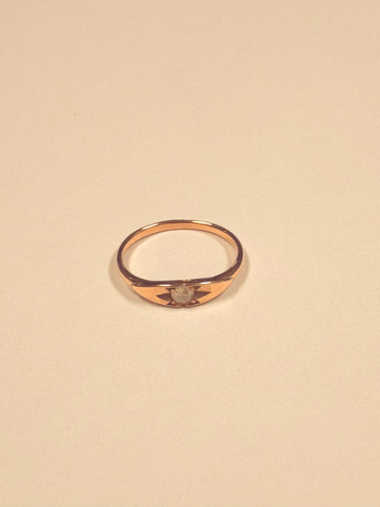 Diamond Signet Ring