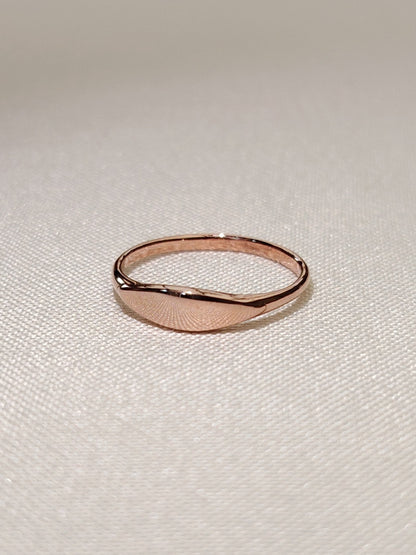 Plain Signet Ring