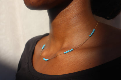 Turquoise Multi Bead Necklace