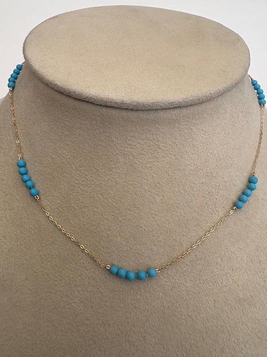 Turquoise Multi Bead Necklace